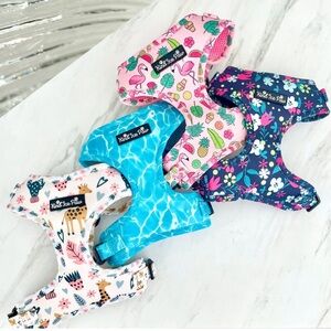 💸Value Pack - Brand New Dog Harnesses - Colorful Patterned Set - Size S or M